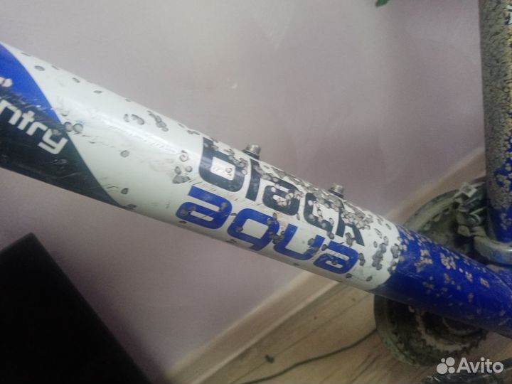 Велосипед hard Black aqua cross