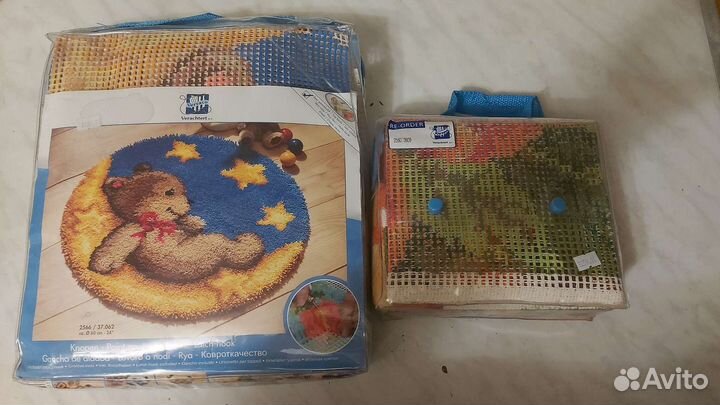 Вышивки пряжей и крючком фирмы Vervaco