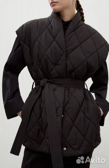 Жилетка женская стеганая