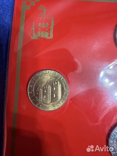 Набор монет Сан-Марино