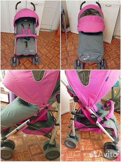 Прогулочная коляска трость chicco