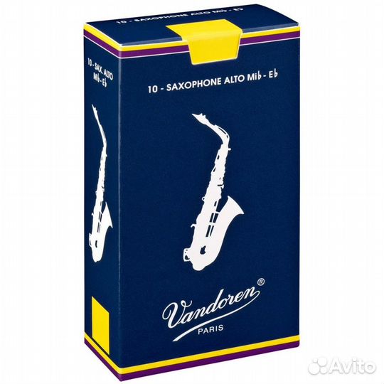 Vandoren SR2125 трость для саксофона альт традицио
