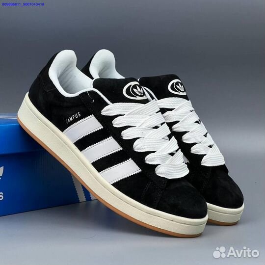 Кроссовки Adidas Campus Black (Арт.70538)