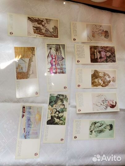 Набор открыток СССР бам всенародная стройка