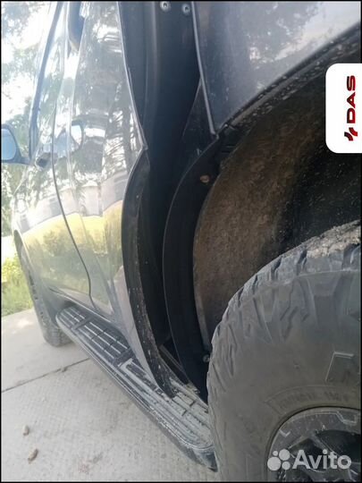 Подкрылки для задних колес Toyota Land Cruiser Prado 150 / Тойата Ланд Крузер Прадо 150