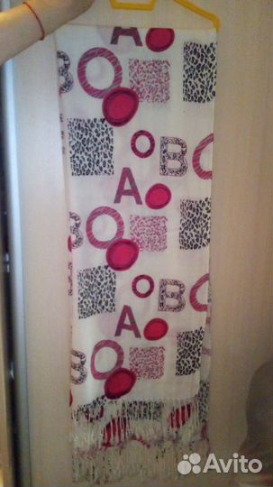 Палантин-шарф-снуд новый