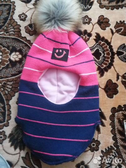 Шапка шлем зима