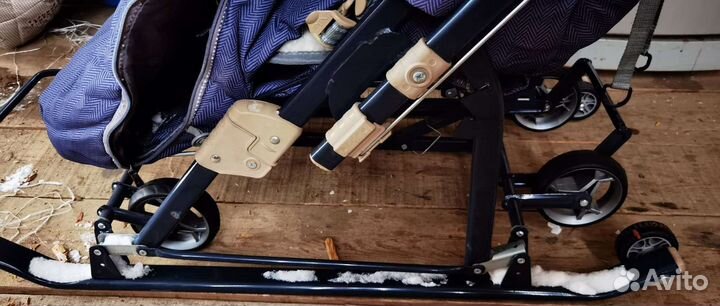 Детские санки коляска бу