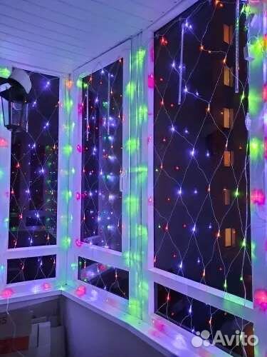 Гирлянда паутинка