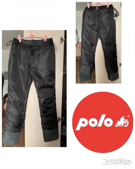 Натуральные кожаные мото брюки женские