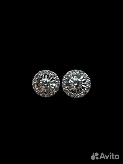 Серьги с бриллиантами