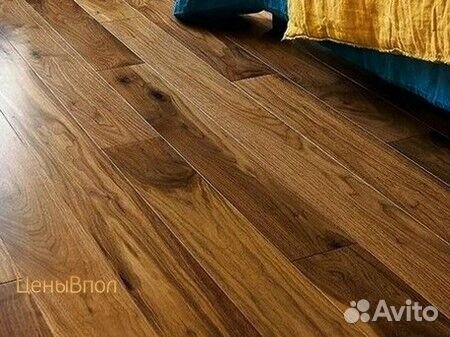 Паркетная доска орех американский