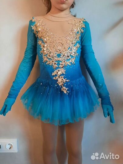 Платье для фигурного катания 116- 128