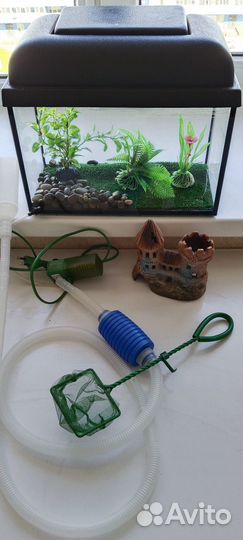 Аквариум с крышкой