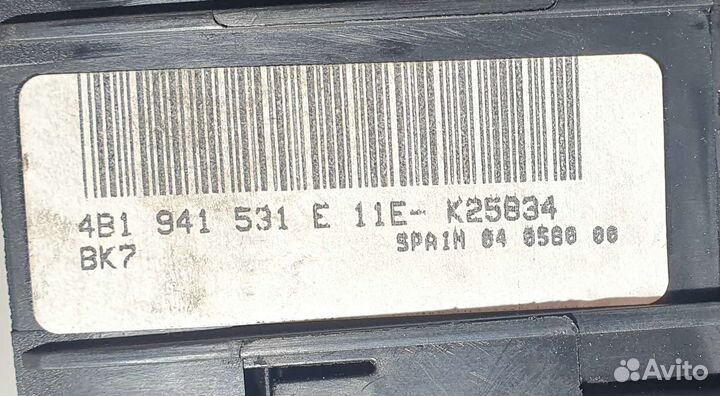 Переключатель света фар Audi A6 C5, A6 C5 Allroad