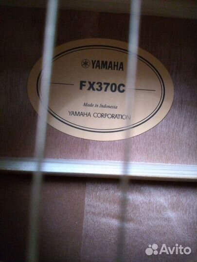 Акустическая гитара Yamaha FX370C (новая)