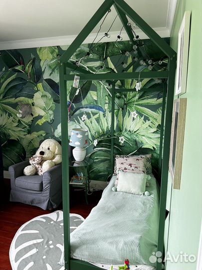 Детская кровать домик 160 *70