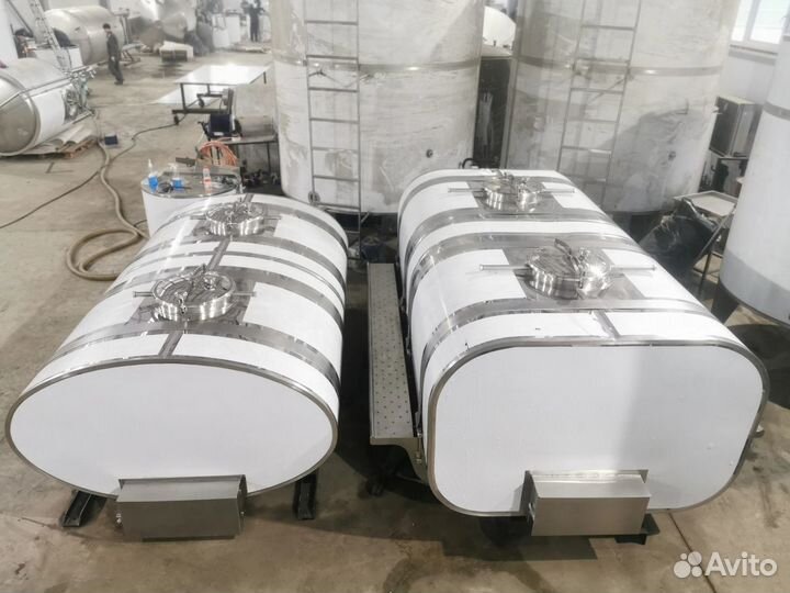 Термос для перевозки молока 600л,автоцистерна