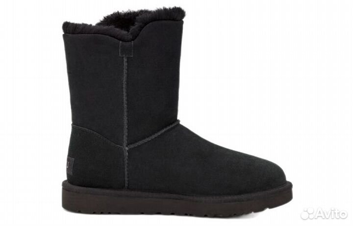 UGG Bailey Snaps 'Black' Women's (36)