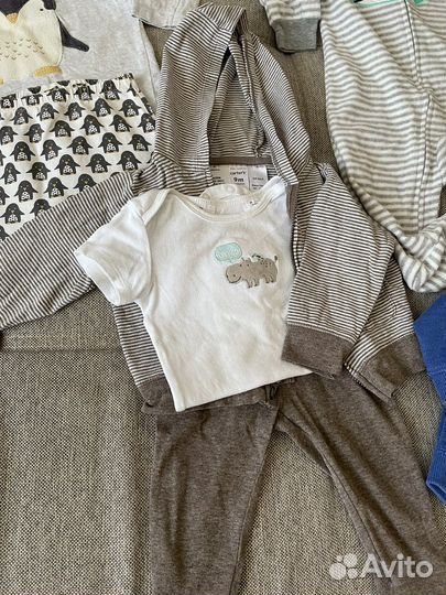 Вещи детские Carter’s 6-9мес