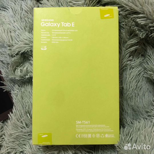 Планшет samsung galaxy tab e