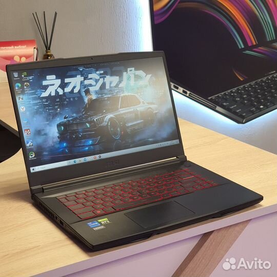 Топовый MSI 144Hz/RTX 3050/Ram 16gb/intel i5-11H