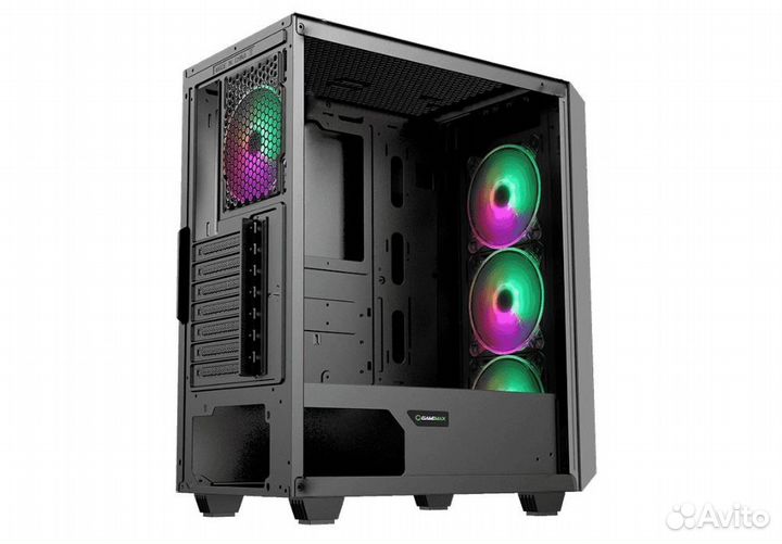 Корпус GameMax Revolt (120х120 мм - 4шт RGB)
