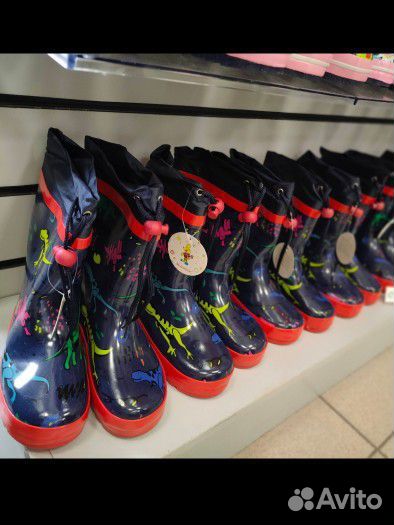 Резиновые сапоги для мальчика