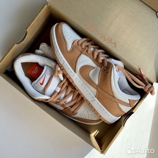 Nike sb dunk low pro iso - Light Cognac - оригинал