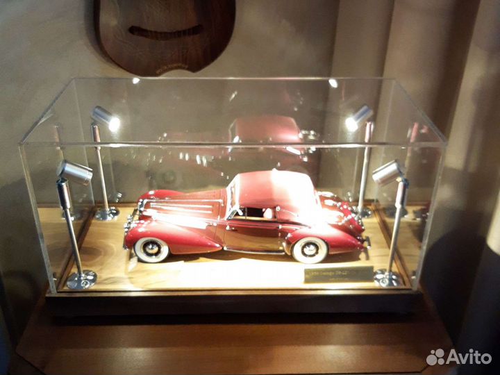 Музейный дисплей (бокс) для коллекционных моделей