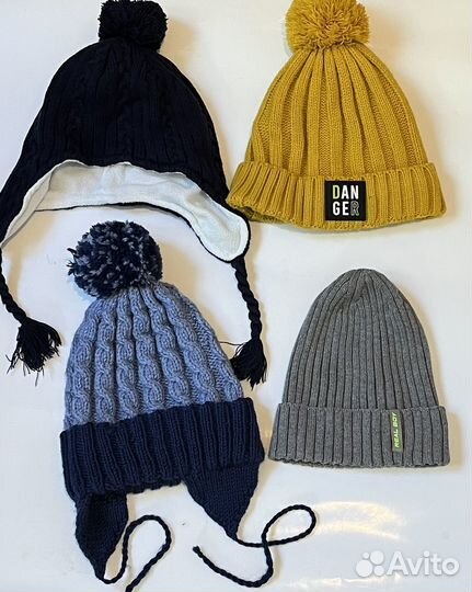 Шапки детские для мальчиков 52
