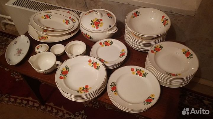 Сервиз столовый зик