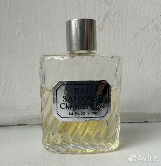 Christian dior eau sauvage 14 мл винтаж
