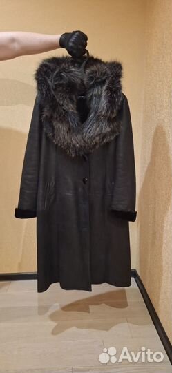 Дубленка женская зимняя натуральная р-р 44-46
