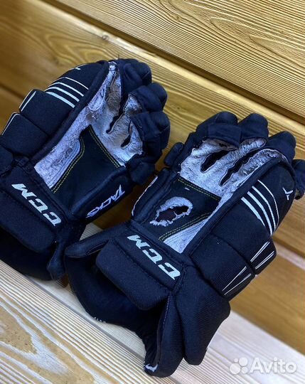 Ремонт хоккейных краг (замена ладошек)