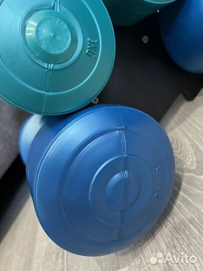 Гантели 5 кги 3 кг поюс подставка