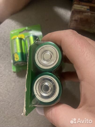 Батарейки пакетом новые