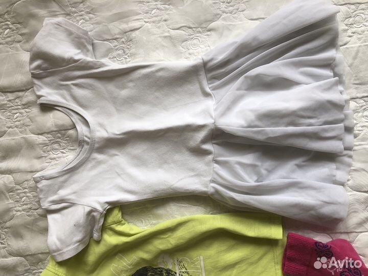 Футболка, купальник гимнастический