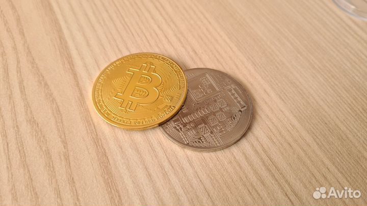 Новая Коллекционная монета Bitcoin