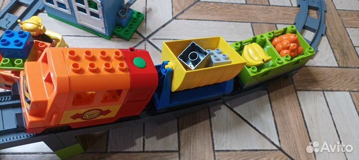 Lego duplo поезд 10508