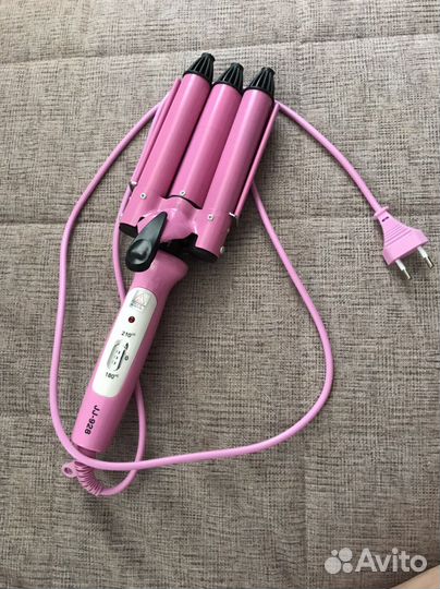 Плойка тройная для волос