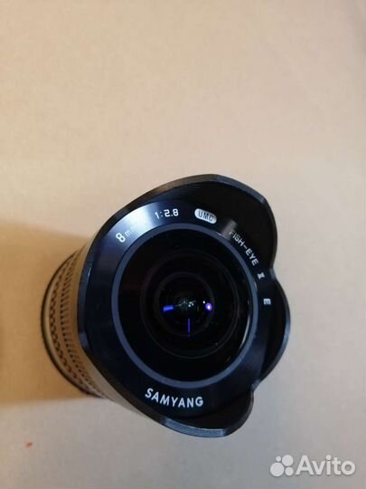 Объективобъектив Samyang MF 8mm f/2.8 AS IF, новый