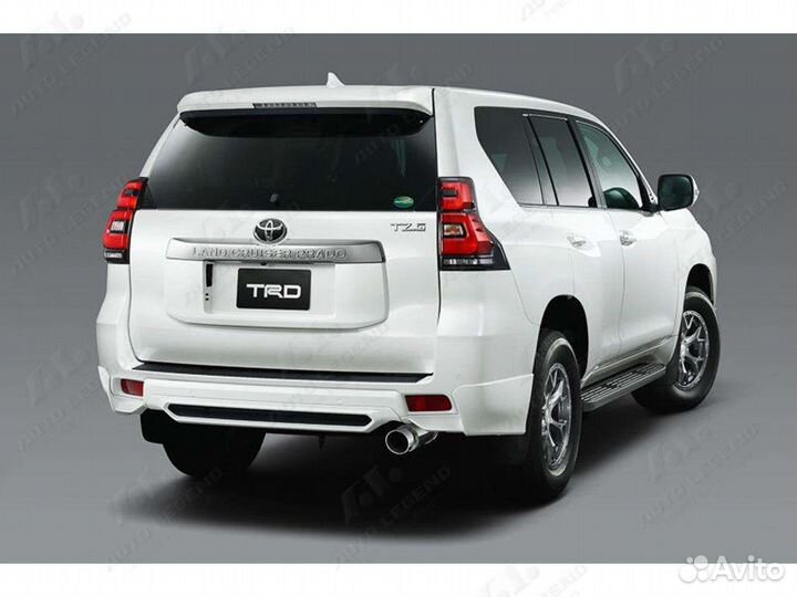 Обвес TRD белый Land Cruiser Prado 150 TY2018