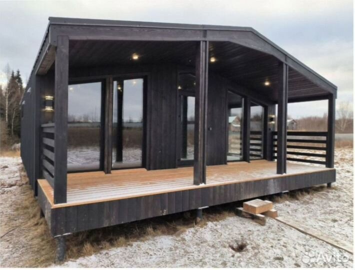 Каркасный дом с доставкой 40 м кв, арт. гп-5292