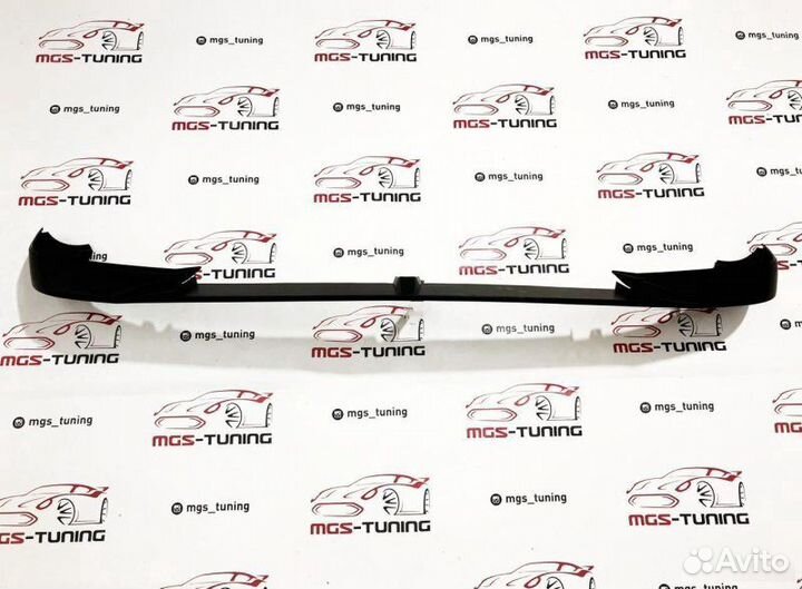 Губа переднего бампера Mercedes E-class w212 09-13