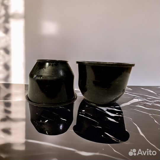 Силиконовый пыльник шаровой опоры,набивной (армированный верх и низ), 18,5*43,5*37