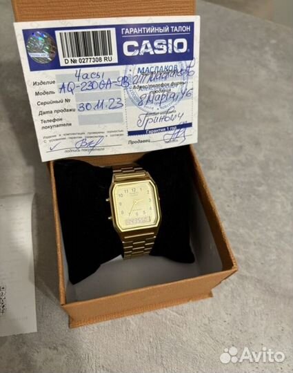 Часы casio