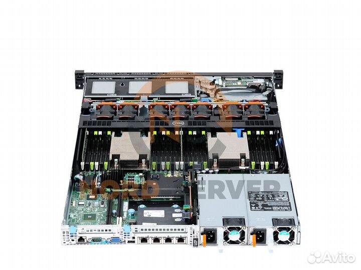 Сервер dell R630 8SFF 2x E5-2650 v3 64GB