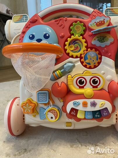 Детские ходунки-каталка 3 в 1