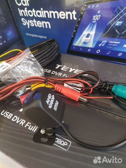 Камера заднего хода teyes высокого разрешения 1080